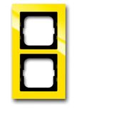 1722-285 Cover Frame Busch-axcent® yellow