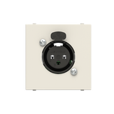 N2255.1 BL XLR outlet White - Zenit