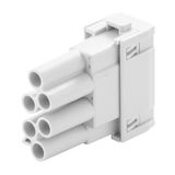 Module insert for industrial connector, Series: ModuPlug, PUSH IN with