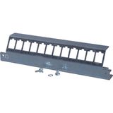 Patch-rail for 12x RJ45, KLV