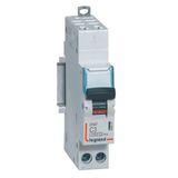 Phase+Neutral circuit breaker DNX³4500 6kA automatic terminal inlet screw terminal outlet - 1P+N 230V~ 3A curve C - 1 module