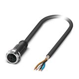 SAC-4P- 1,5-PUR/P12FS SH - Sensor/actuator cable