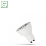 LED GU10 230V 4W SMD 55DEG CW WITH LENS SPECTRUM