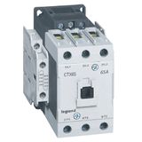 CTX CONTACTOR 3P 65A 2NO2NC 48V DC LUG SZ4