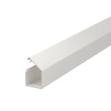 WDKMD17RW Mini trunking w. adhesive film and hinged upper part 17x17x2000