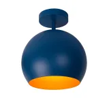 Lucide BINK - Flush ceiling light - Ø 24,5 cm - 1xE27 - Blue