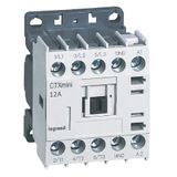 3-pole mini contactors CTX³ - 12 A (AC3) - 415 V~ - 1 NO - screw terminals