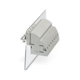 UWV 25-POT/ 5 DP BS:L1-PE SET - Panel feed-through terminal block