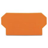 Separator plate 2 mm thick oversized orange