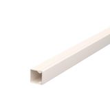 WDK15015CW  Wall and ceiling channel, perforated bottom, 15x15x2000, cream white Polyvinyl chloride