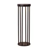 Lucide JACKSON - Pedestal lamp - Ø 16 cm - LED Dim. - 1x2W 2850K/3150K - IP65 - Black