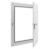 Fire protection wall top door, univers, 30min, 1195x795x51mm, IP42