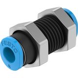 QSMS-4 Push-in bulkhead connector