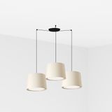 CONGA 3L White pendant lamp