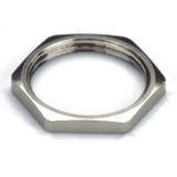 Locknut for cable gland (metal), SKMU MS (brass locknut), M 16, 2.8 mm