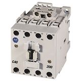 Contactor, IEC, 43A, 3P, 24VDC Coil, 1NC