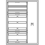 Automatenverteiler H=1100 B=800 T=210mm mit Montageplatte M1