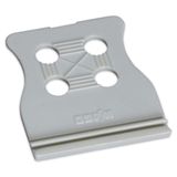 Strain relief plate light gray