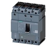 Circuit breaker 3VA1 IEC frame 160 breaking capacity class H Icu=70 kA @ 415 V