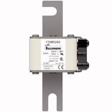 Fuse-link, high speed, 1250 A, AC 600 V, DIN 2, 61 x 77 x 138 mm, aR, DIN, IEC, single indicator