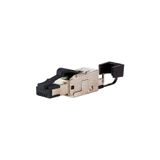 C6A RJ45 field plug pro