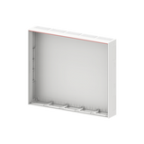 A19B ComfortLine A Wall-mounting cabinet, Surface mounted/recessed mounted/partially recessed mounted, 108 SU, Isolated (Class II), IP00, Field Width: 1, Rows: 9, 1400 mm x 300 mm x 215 mm