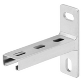 BRACKET 41X21 WITH FLAT END - LENGTH 200MM - FINISHING: HDG