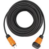 professionalLINE Extension Cable VN 2100 IP44, 25m black H07RN-F3G1,5