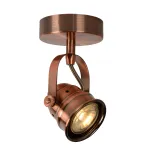 CIGAL Spot LED 1xGU10/5W 350LM 2700K Red Copper