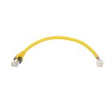 DB RJ45 - preLink 4x2xAWG26/7 Cat6A 0.4m