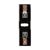 Eaton Bussmann series BG open fuse block, 480V, 25-30A, Box lug, Single-pole