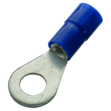 Cable lug ring 1.5-2.5 M5 blue insulated PVC