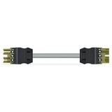 pre-assembled interconnecting cable;Eca;Socket/plug;light green