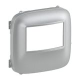 Cover plate Valena Allure - motion sensor - aluminium