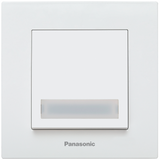 Karre Plus White Illuminated Labeled Buzzer Switch