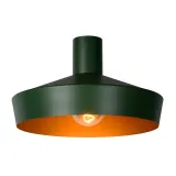 Lucide CARDIFF - Flush ceiling light - Ø 40 cm - 1xE27 - Green