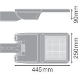 STREETLIGHT FLEX SMALL RV25ST P 13W 727 WAL