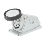 90° ANGLED SURFACE-MOUNTING SOCKET-OUTLET - IP67 - 3P+N+E 32A 480-500V 50/60HZ - BLACK - 7H - SCREW WIRING