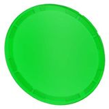 pushbutton, flat, green, for illuminated pushbutton