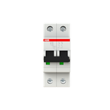 S202-B25 Miniature Circuit Breaker - 2P - B - 25 A