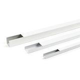 BES 2040 rws  Channel BES, for cable storage, 20x40x2000, pure white Steel