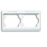 1722 NSKA-24G Cover Frame alpha Studio white