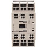 Contactor, 3 pole, 380 V 400 V 5 kW, 1 N/O, 1 NC, RDC 24: 24 - 27 V DC, DC operation, Push in terminals