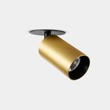 Spotlight Atom Recessed Ø52mm 8.2W LED warm-white 3000K CRI 90 8.2º Matte gold 437lm