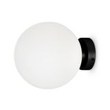 Modern Basic form Wall lamp Black