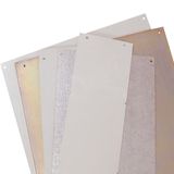 MAXIPOL Mounting plate polyester D=4mm for H=750 W=500mm