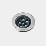 Recessed uplighting IP66-IP67 Gea Power LED Pro Ø185mm Efficiency LED 12.6W LED neutral-white 4000K ON-OFF AISI 316 stainless steel 1411lm