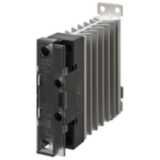 Solid-state relay, 1 phase, 23A, 100-480V AC, with heat sink, DIN rail G3PJ2011B