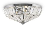 Neoclassic Facet Ceiling lamp Chrome