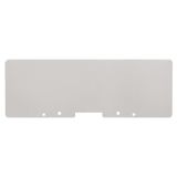 Partition plate (terminal), End and intermediate plate, 140 mm x 63 mm